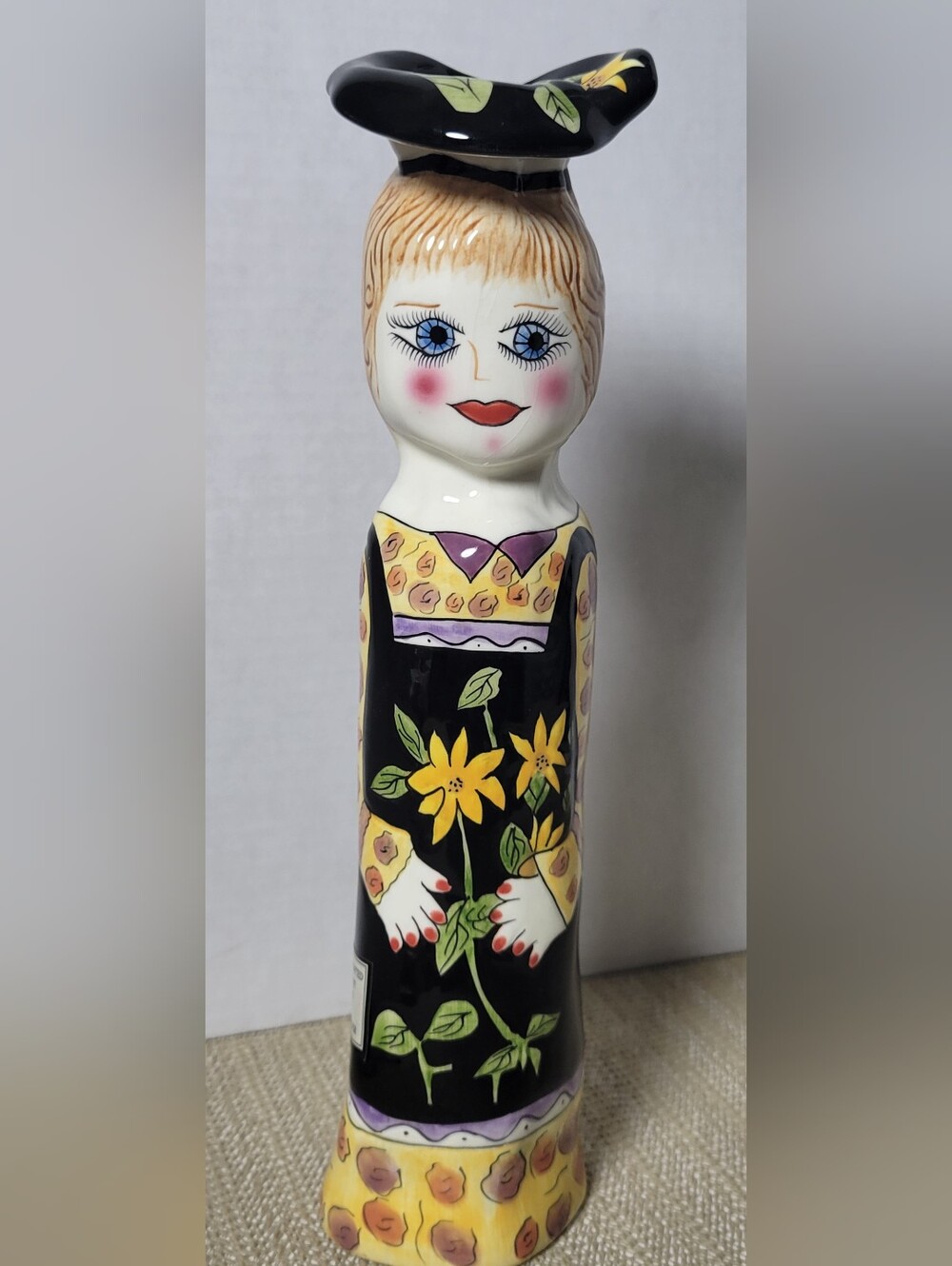 Patty Picked Posies Vintage Vase/Candle Holder